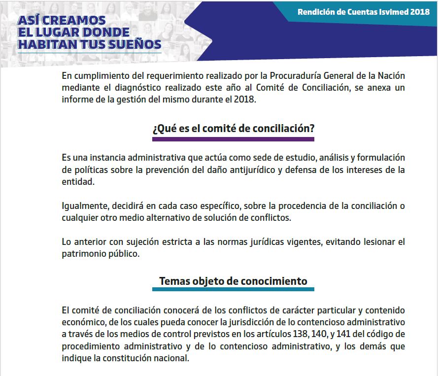 Rendición de cuentas 2018