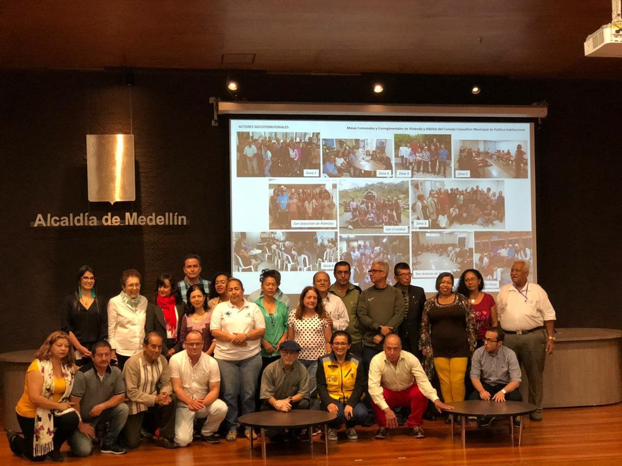 Reunión alcaldía de Medellín